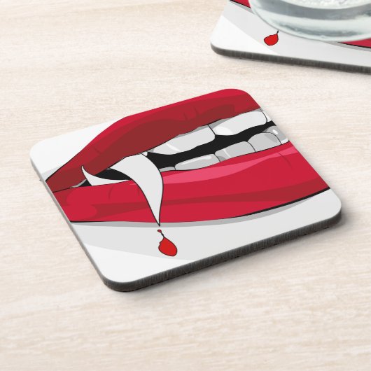 Vampir Untersetzer (Linke Seite)