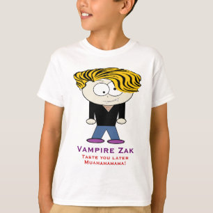 Vampir Zak, schmecken Sie später T-Shirt