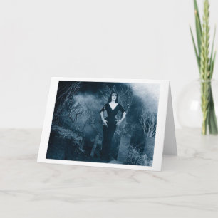 Vampira Greeting Card Karte