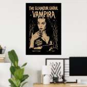 Vampira Poster (Heimbüro)