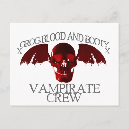 Vampirate-Crew Postkarte (Vorderseite)