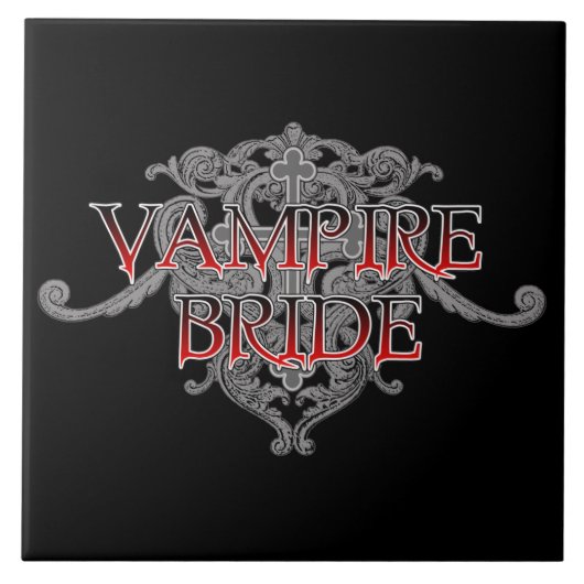 Vampirbraut Fliese (Vorderseite)