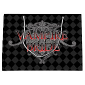 Vampirbraut Große Geschenktüte (Vorderseite)