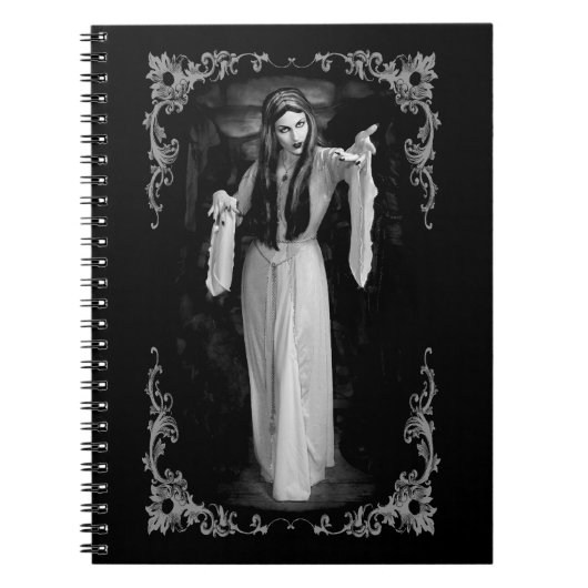 Vampirbraut - Notizbuch Notizblock (Vorderseite)