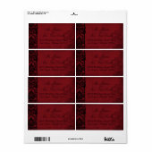 Vampirbraut Versandlabel B (Vorne)