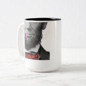 Vampire Abe Lincoln Tasse (Vorderseite Links)
