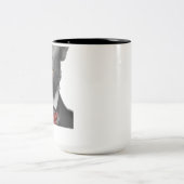 Vampire Abe Lincoln Tasse (Mittel)