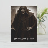 Vampire AI Einladung (Stehend Vorderseite)