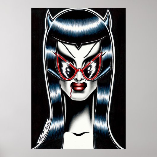 Vampire am Strand Poster (Vorne)