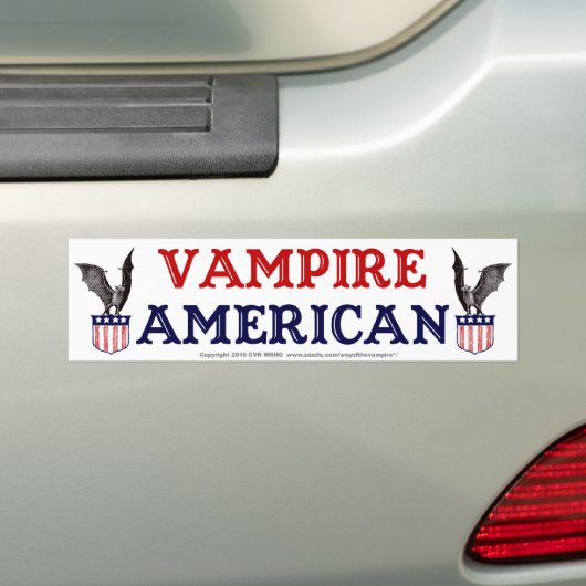 Vampire American Autoaufkleber (Auf Auto)