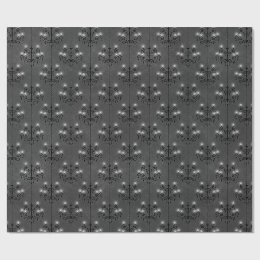 Vampire Amour Muster Geschenkpapier (Flach)