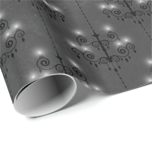 Vampire Amour Muster Geschenkpapier (Rolleneckpunkt)