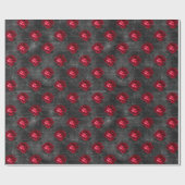 Vampire Amour Muster Geschenkpapier (Flach)