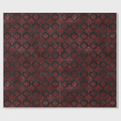 Vampire Amour Muster Geschenkpapier (Flach)