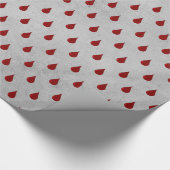 Vampire Amour Muster Geschenkpapier (Ecke)