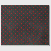 Vampire Amour Muster Geschenkpapier (Flach)