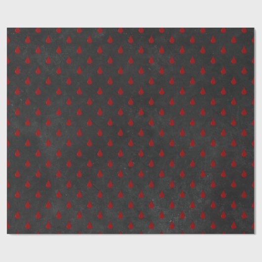 Vampire Amour Muster Geschenkpapier (Flach)