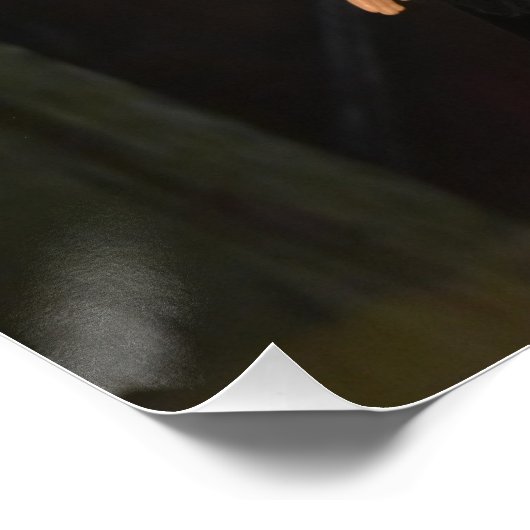 Vampire auf der Jagd. Halloween Poster (Ecke)