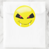 Vampire-Aufkleber Runder Aufkleber (Tasche)