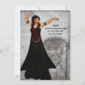 Vampire Ball Halloween-Party Einladung (Rückseite)