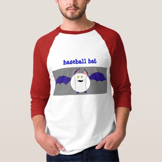 Vampire Baseball Bat Bekleidung T-Shirt (Vorderseite)