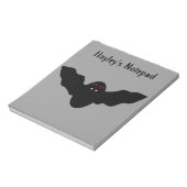 Vampire Bat, benutzerdefinierbares Notepad für das Notizblock (Rotiert)