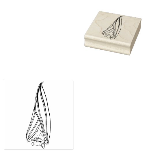 Vampire Bat Gummistempel (Stempel)