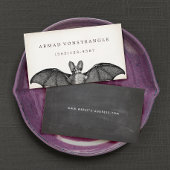 Vampire Bat Halloween Calling Card Visitenkarte