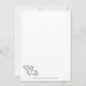 Vampire Bat Halloween-Party Einladung (Rückseite)