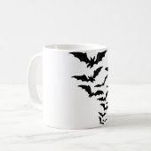 Vampire Bat Halloween-Tasse Kaffeetasse (Vorderseite Links)