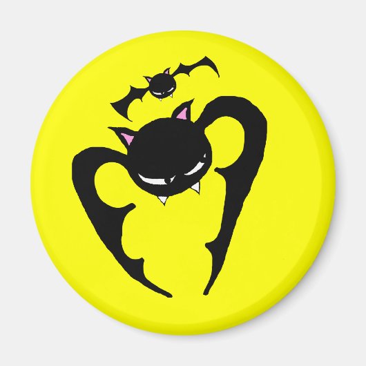 Vampire Bat Magnet (Vorne)