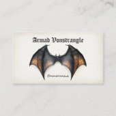Vampire Bat Visitenkarte (Vorderseite)