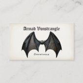 Vampire Bat Visitenkarte (Vorderseite)