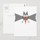 Vampire Bat von Chillee Wilson Postkarte (Vorne/Hinten)