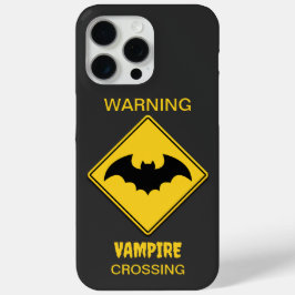 Vampire Bat Warnung Halloween Case-Mate iPhone Hülle