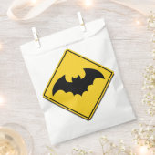 Vampire Bat Warnung Halloween Geschenktütchen (Ausgeschnitten)