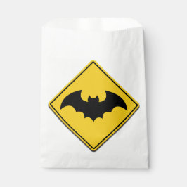 Vampire Bat Warnung Halloween Geschenktütchen