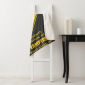 Vampire Bat Warnung Halloween Sherpadecke (Beispiel)