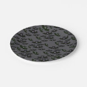 Vampire Bats - Halloween - Dessert Paper Teller (Schrägansicht)