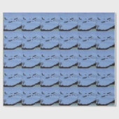 Vampire Bats Halloween Geschenkpapier (Flach)