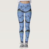 Vampire Bats Halloween Leggings (Vorderseite)