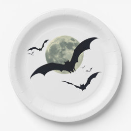Vampire Bats Halloween Pappteller