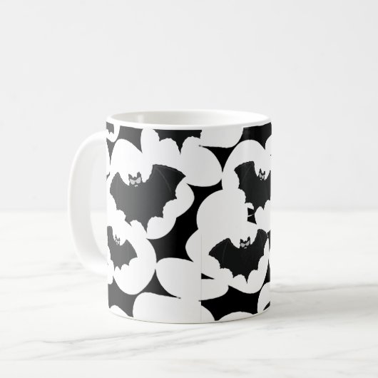 Vampire Bats Kaffeetasse (Vorderseite Links)