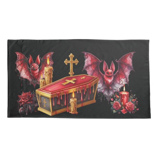 Vampire Bats Kissenbezug (Rückseite)