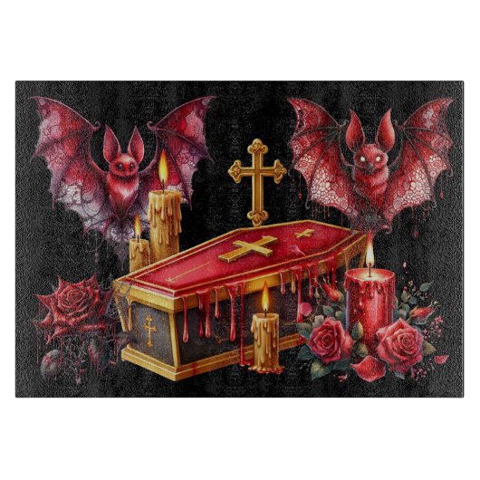 Vampire Bats Schneidebrett (Vorderseite)