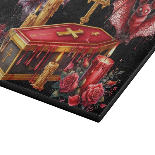 Vampire Bats Schneidebrett (Ecke)