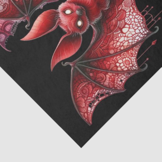 Vampire Bats Seidenpapier (Detail)