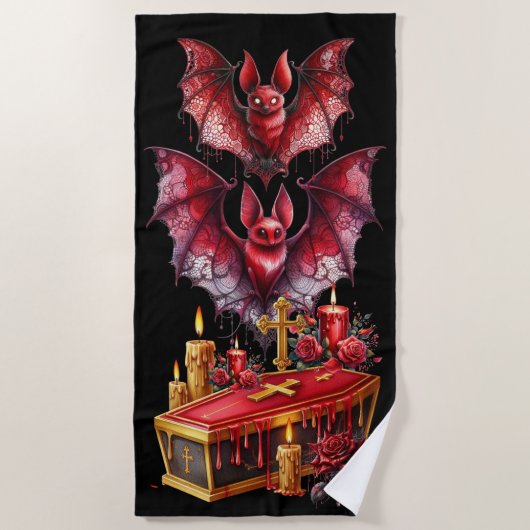 Vampire Bats Strandtuch (Vorderseite)