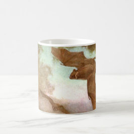 Vampire Bats von CE Swan, Vintage Wildtiere Kaffeetasse