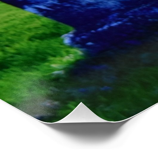 Vampire besucht den Friedhof Poster (Ecke)